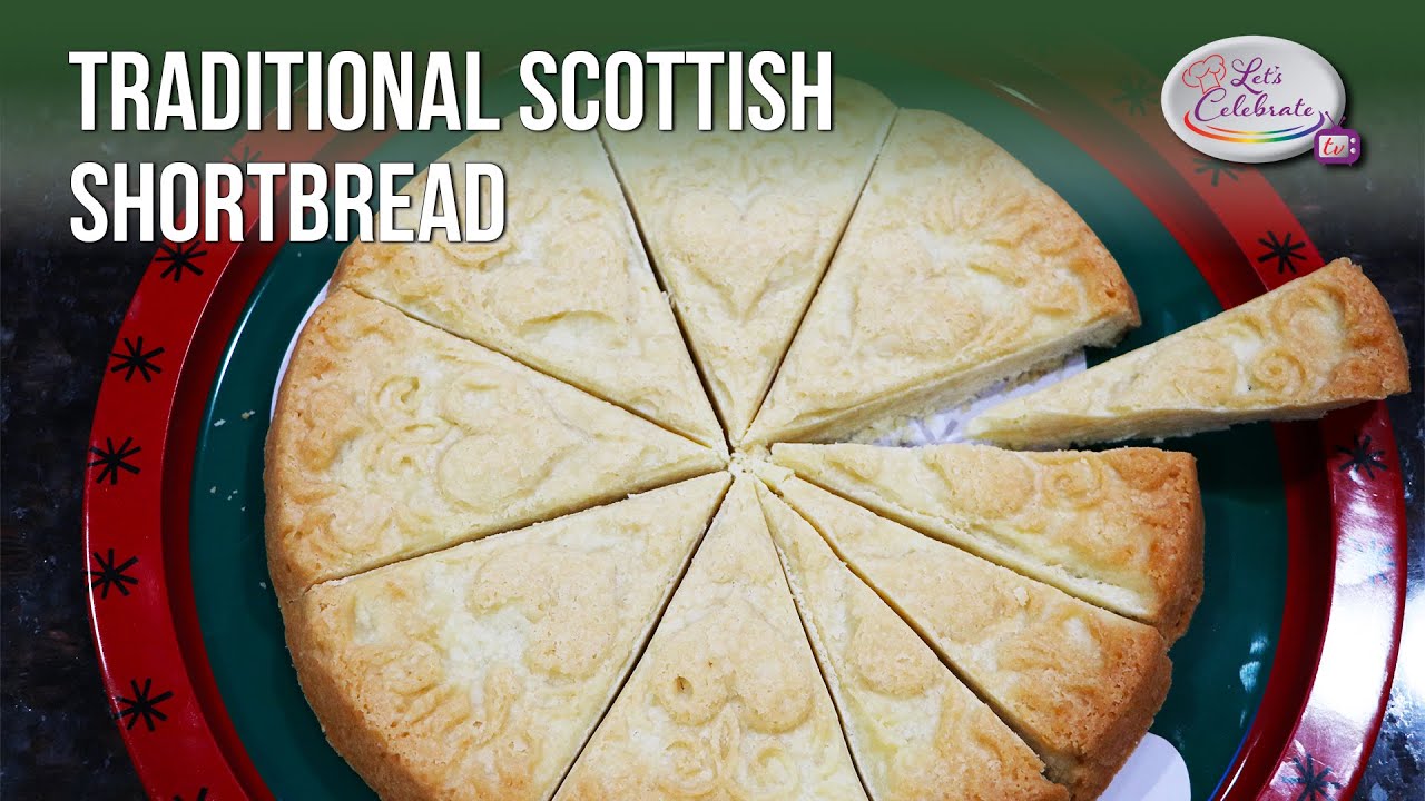 Traditional Scottish Shortbread - Just 4 Ingredients - Let's