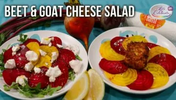 Beet and Goat Cheese Salad – Using Fresh Beets
