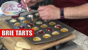 Brie Tarts – Mini Tart Appetizers | Lets Celebrate TV