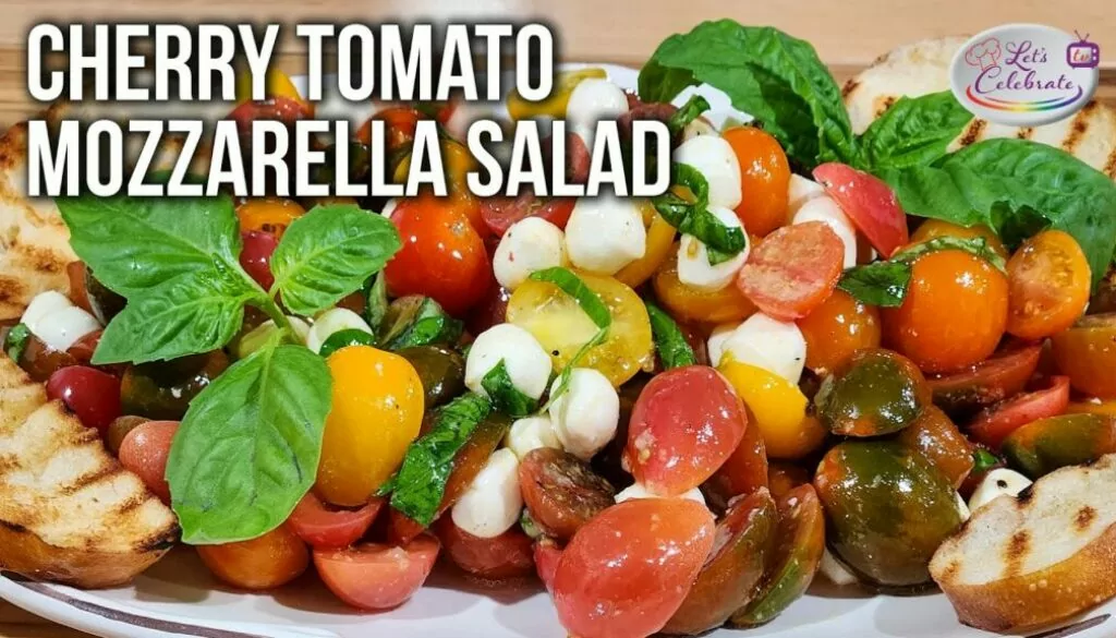 Cherry Tomato and Mozzarella Salad – a New Twist on a Caprese Salad