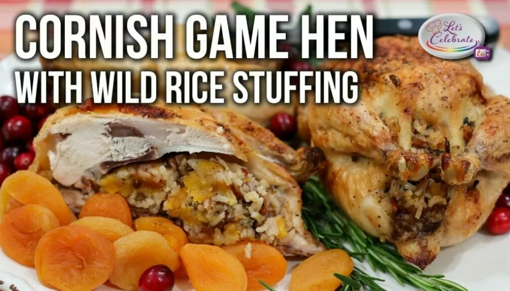 Cornish Game Hen with Wild Rice Stuffing