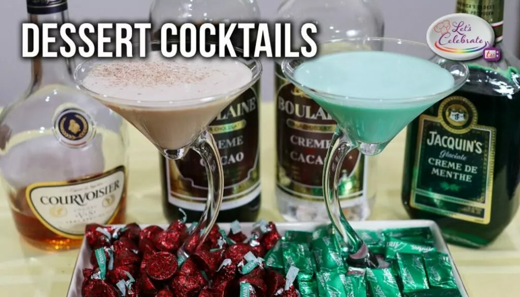 Dessert Cocktails and Chocolate – The Brandy Alexander and Grasshopper