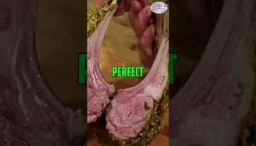 Get Ready To Drool: Pistachio Crusted Rack Of Lamb Revealed!