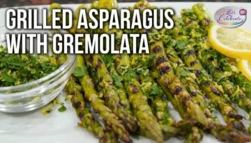 Grilled Asparagus with Gremolata