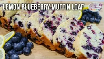 How to Bake a Lemon Blueberry Muffin Loaf | Let’s Celebrate TV