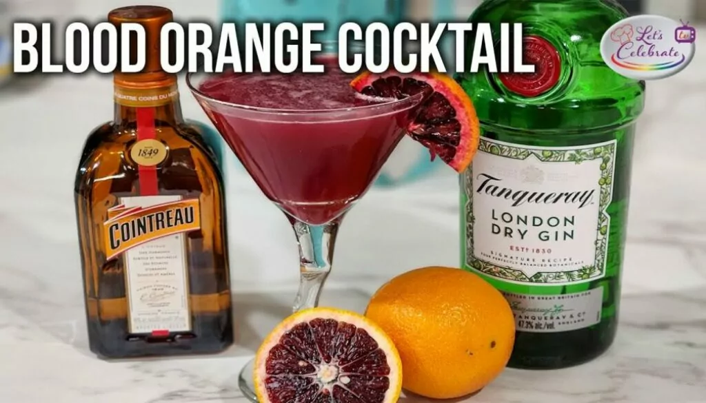 How to Make a Blood Orange Cocktail | A Tangy Sweet Martini