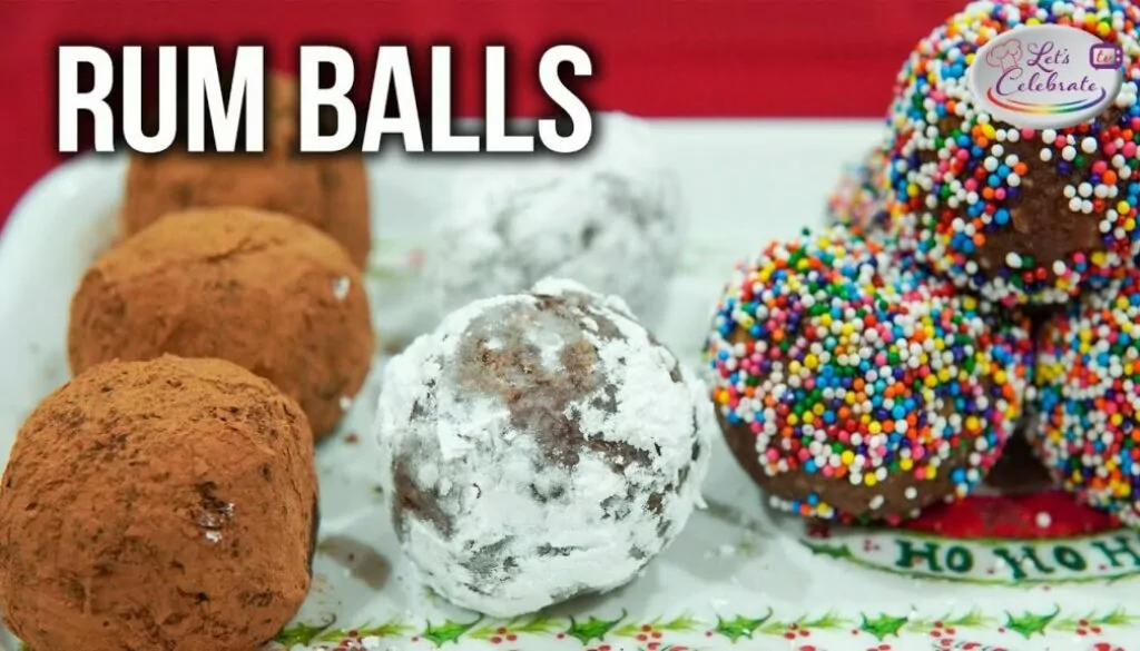 How to Make Rum Balls | No Bake Adult Holiday Treat