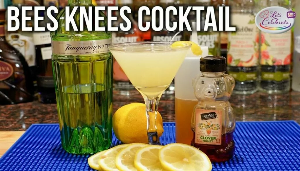 How to Make the Bees Knees Cocktail – Gin, Lemon and Honey Syrup