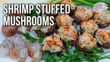 How to Make the Best Shrimp Stuffed Mushrooms – A One Bite Appetizer