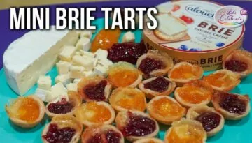 Mini Brie Tarts – Cherry, Apricot and Cranberry Brie Bites