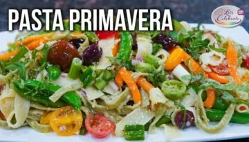 Pasta Primavera – Pasta With Spring Vegetables