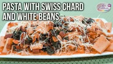 Pasta with Swiss Chard and White Beans | Vegetarian Pasta Recipe