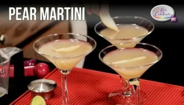 Pear Martini | Let’s Celebrate TV