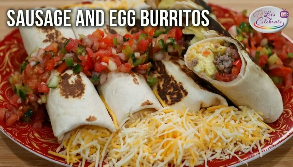 Sausage and Egg Burritos – The One Handed Breakfast