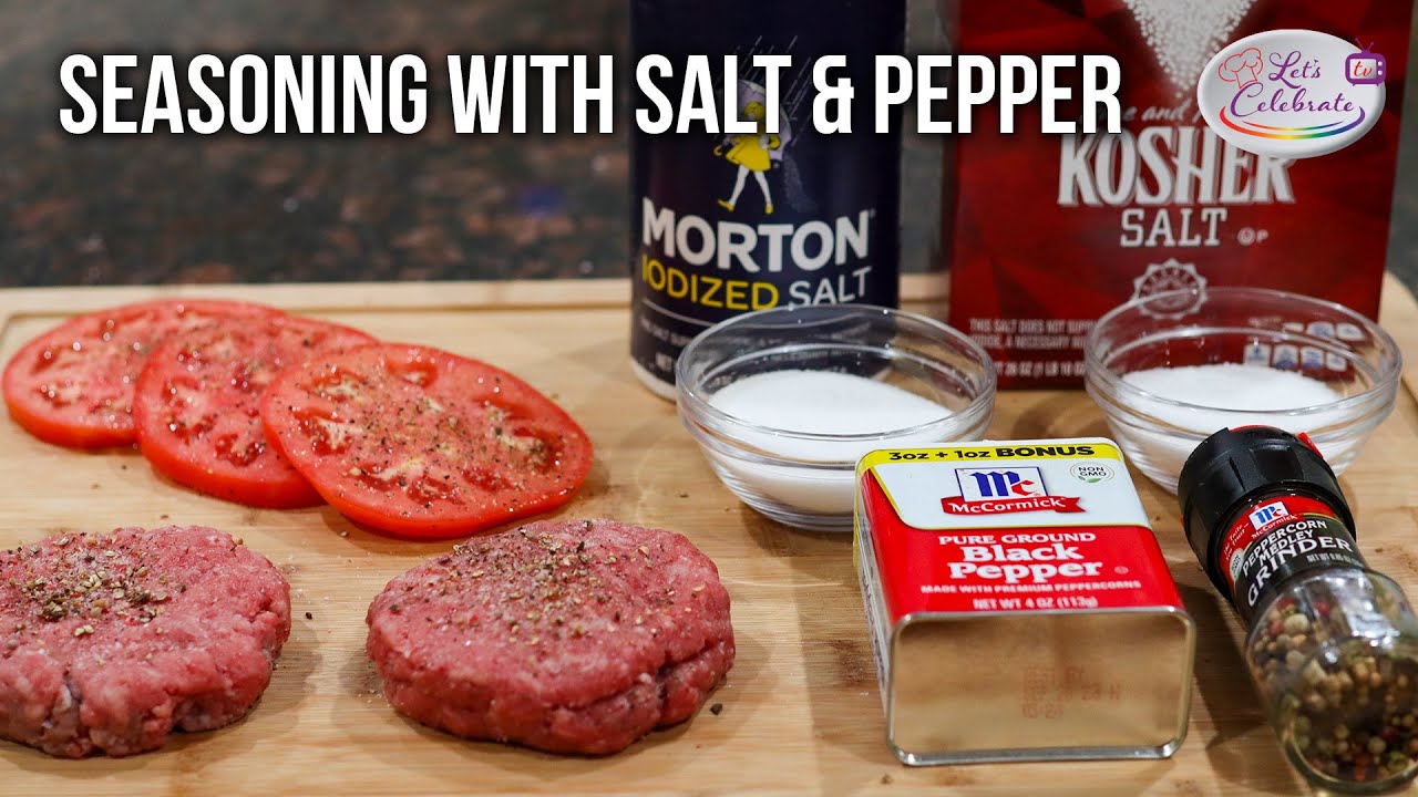 Seasoning with Salt and Pepper to Taste - Basic Kitchen Skills - Let's ...