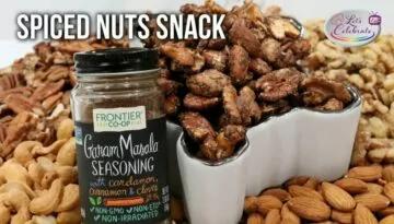 Spiced Nuts Snack – Mixed Nuts with Garam Masala