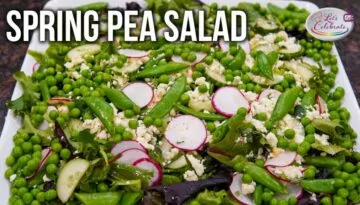 Spring Pea Salad with Mint and Feta | A Fresh and Flavorful Side Dish