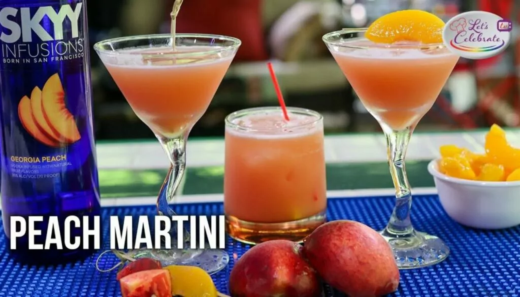 The Peach Martini | Summer in a Glass