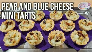 The Secret to Making the Perfect Pear and Blue Cheese Tart Appetizers