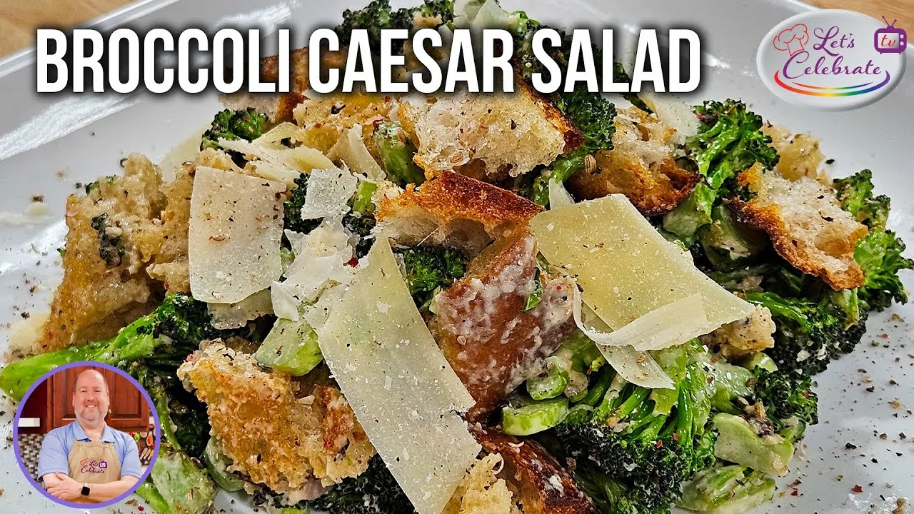 Broccoli Caesar Salad | A Delicious Salad Makeover You Need To Try