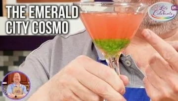 From Dorothy to Your Glass: The Emerald City Cosmo!
