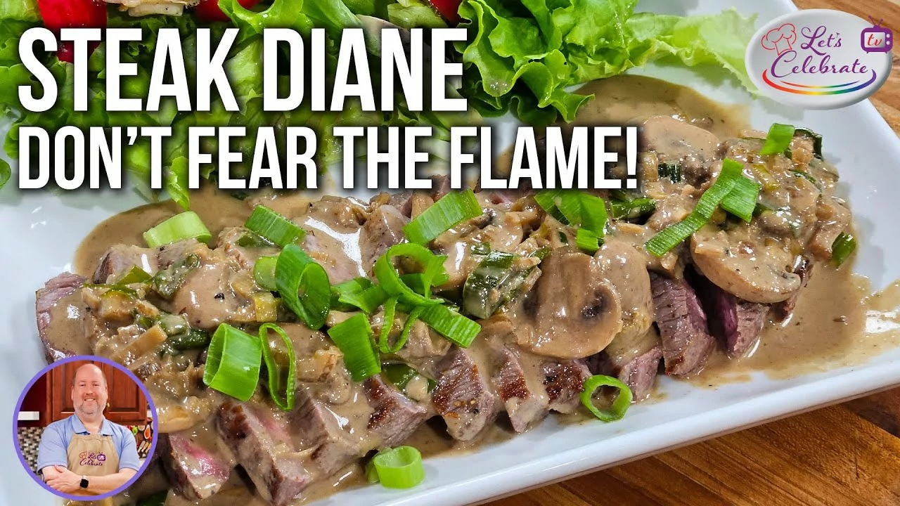 How to Cook Steak Diane in 25 Minutes – Don’t Fear the Flame!