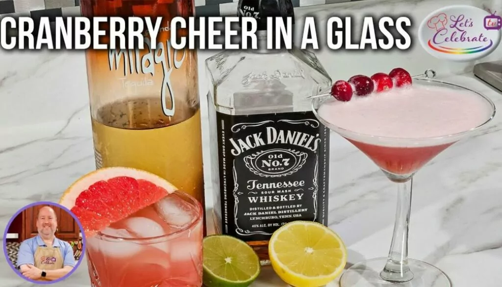Cranberry Cheer in a Glass | Two Festive Holiday Cocktails!