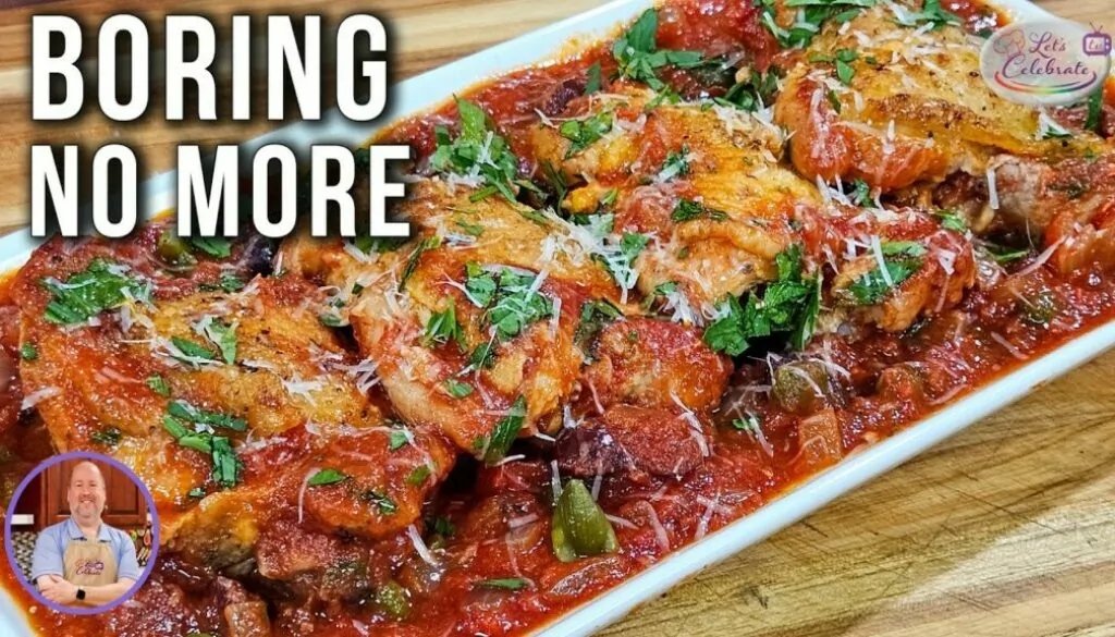 Make Chicken Exciting Again – Chicken Puttanesca
