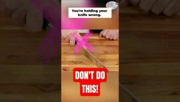 Master the Knife – The Pinch Grip for Safer Cutting!