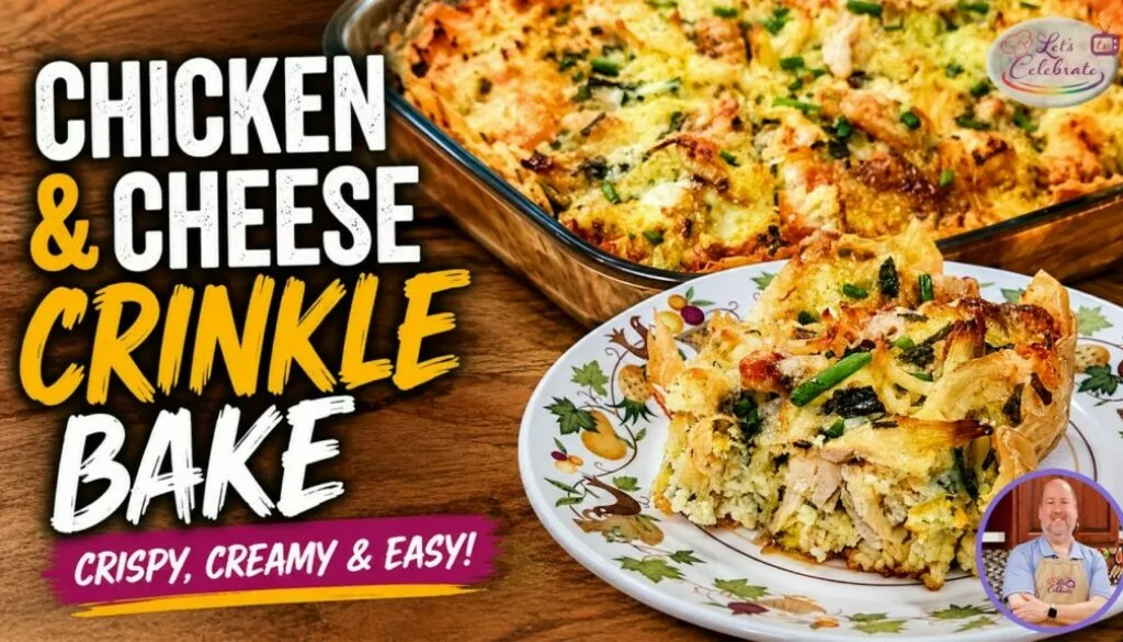 Chicken & Cheese Crinkle Bake – The Crispy Phyllo Dinner