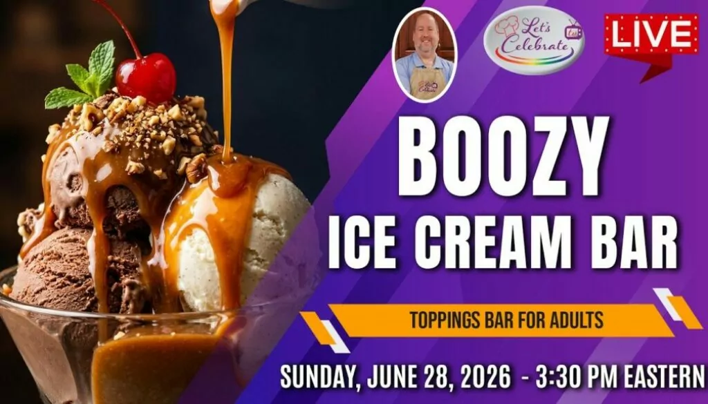 The Ultimate Boozy Ice Cream Toppings Bar for Adults | Bourbon, Spiked Sauces & More