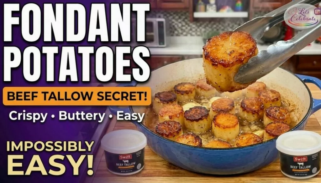 Fondant Potatoes: Crispy, Buttery & Impossibly Easy