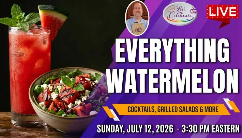 Watermelon Juice Cocktails, Grilled Salad & More | Summer LIVE Cooking Show
