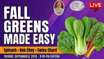Cook Spinach, Bok Choy & Swiss Chard LIVE: Fall Leafy Greens Made Easy