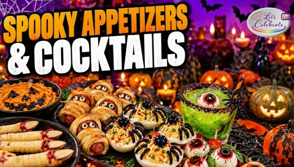 Easy Halloween Party Food: Spooky Appetizers & Cocktails