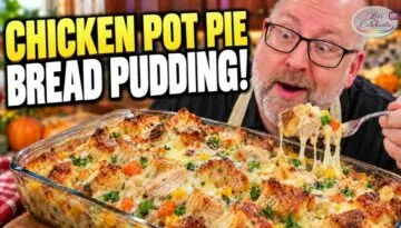 I Tried A Chicken Pot Pie Bread Pudding And It’s A Game Changer